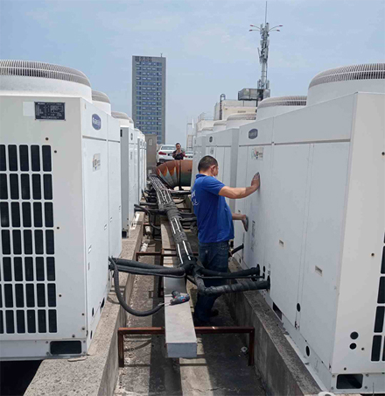 孟连中央空调制热和不制冷系统维修方法